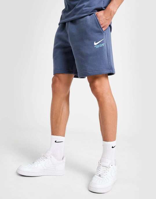 Nike Athletic T-Shirt Shorts Set Mens Navy - Image 3