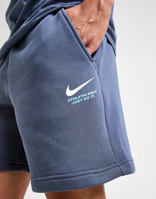 Nike Athletic T-Shirt Shorts Set Mens Navy - Image 5
