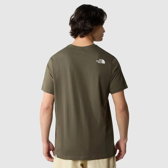 The North Face Rust 2 Mens Green T-Shirt - Image 3