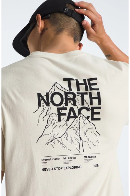 The North Face Evolution Half Dome Mens White T-Shirt - Image 3