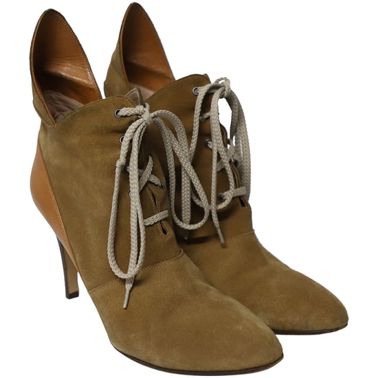 Chloe Gibbon 90 Boots in Brown Suede - Image 3