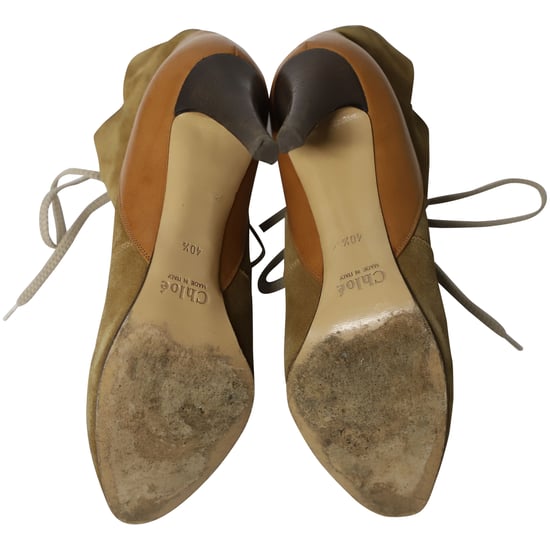 Chloe Gibbon 90 Boots in Brown Suede - Image 5