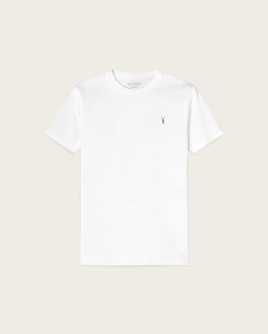 AllSaints Tonic Mens White T-Shirt - Image 4
