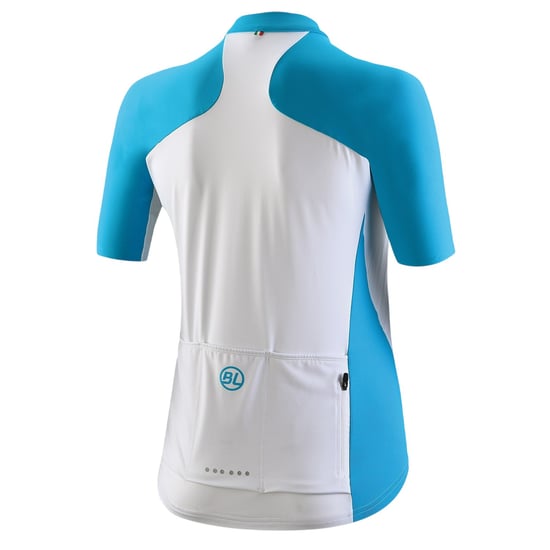 Bicycle Line Dames Karol Volledige Rits Korte Mouwen Trui (Turquoise) - Image 2