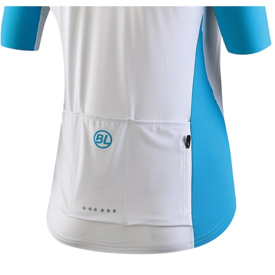 Bicycle Line Dames Karol Volledige Rits Korte Mouwen Trui (Turquoise) - Image 4