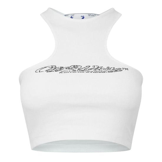 Off White Dames/Dames Relaxed Fit Tanktop (Wit) - Image 1
