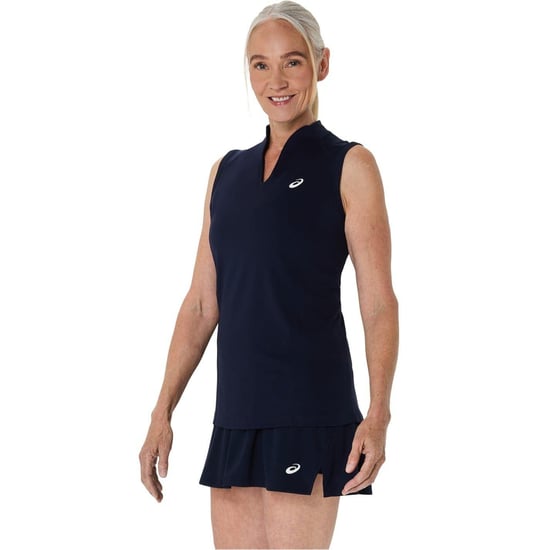 Asics Dames/Dames Vest Top (Middernacht blauw) - Image 2