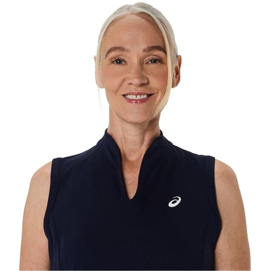 Asics Dames/Dames Vest Top (Middernacht blauw) - Image 4