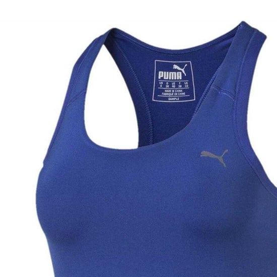Puma Dames Essentiële Prestaties Racerback Gym Tanktop (Blauw) - Image 3