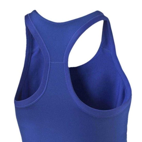 Puma Dames Essentiële Prestaties Racerback Gym Tanktop (Blauw) - Image 4