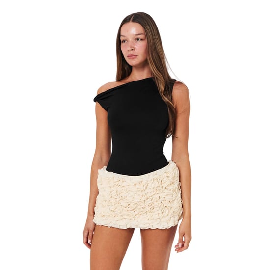French Connection Womens/Ladies One Shoulder Top (Black) - Image 1