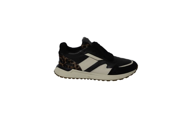 Michael Kors Leoparddetaljerade sneakers i flerfärgad läder - Image 1