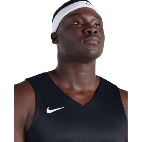 Nike Baskettröja för herrar med V-ringning (Svart/vit) - Image 3