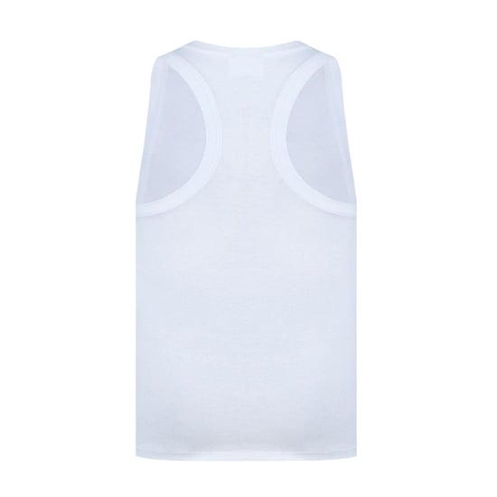 Slazenger Heren Katoenen Mouwloos Vest Top (Wit) - Image 2
