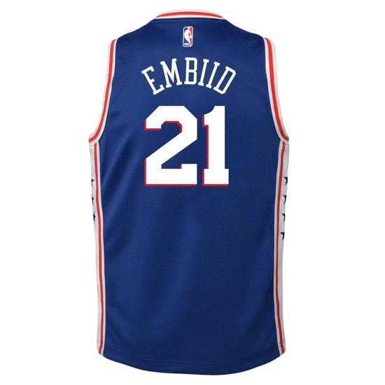 Nike Jongens NBA Basketbal Jersey (Blauw) - Image 2