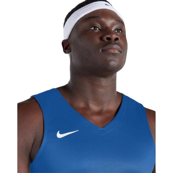 Nike Baskettröja för herrar med V-ringning (Kunglig blå/vit) - Image 4