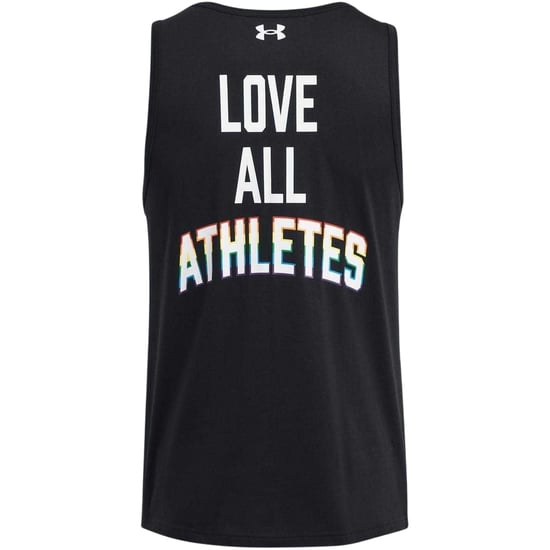 Under Armour Heren Love All Athletes Pride-tanktop (Zwart) - Image 3