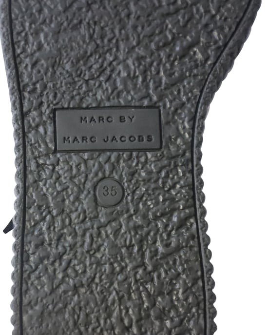 Marc By Marc Jacobs Studded Creeper Schoenen in Ivoor Leer - Image 6