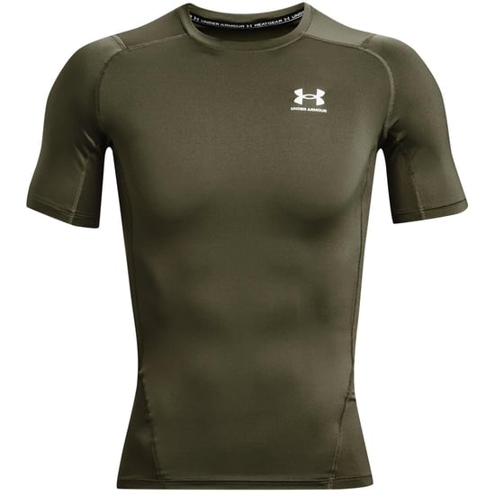 Under Armour Heren HeatGear Training T-shirt (Marine OD groen) - Image 1