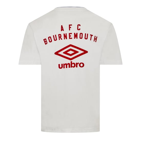 Castore Heren AFC Bournemouth Performance voetbalshirt (Briljant wit) - Image 2