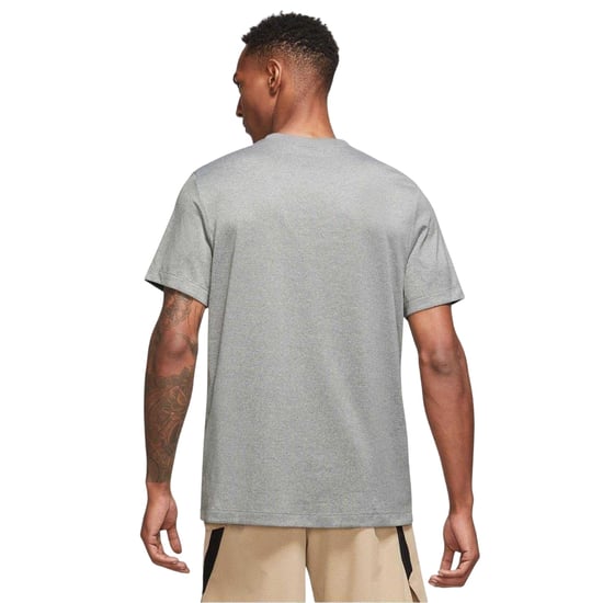 Nike Mens Legend Swoosh Dri-FIT T-Shirt (Grey/Silver) - Image 2