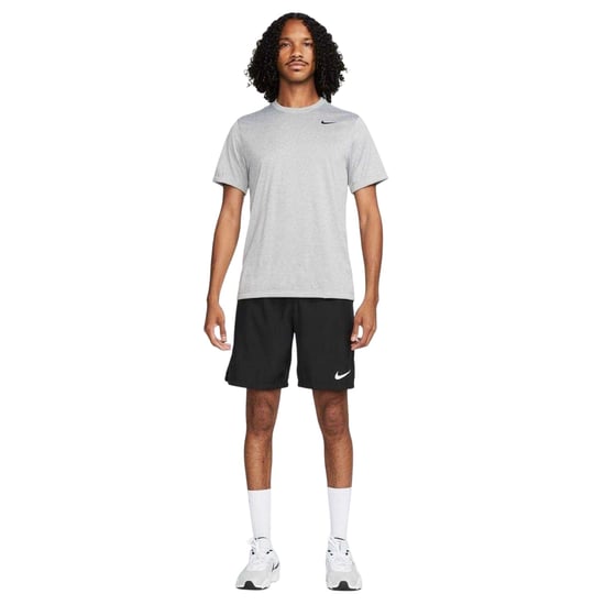 Nike Mens Legend Swoosh Dri-FIT T-Shirt (Grey/Silver) - Image 3