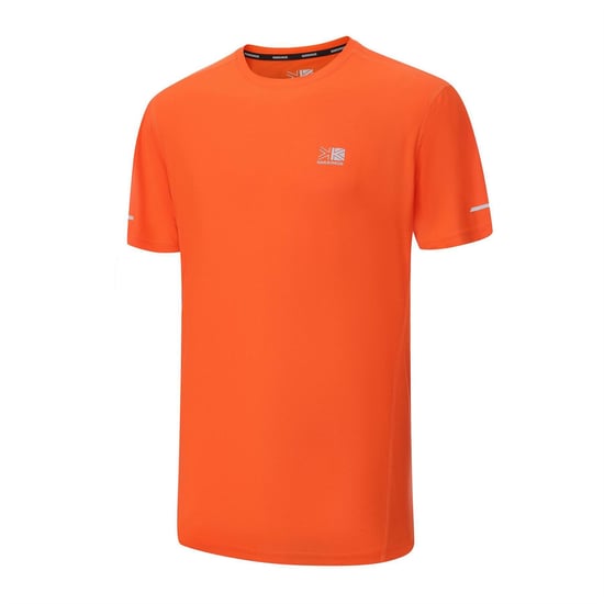 Karrimor Mens Running T-Shirt (Fire Orange) - Image 3