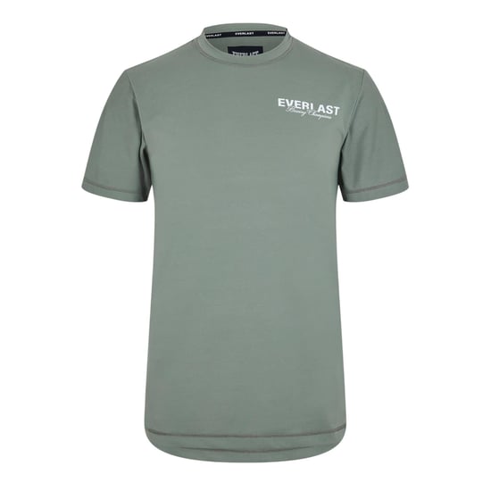 Everlast Tränings-T-shirt för män med logotyp och rund hals (Khaki) - Image 1