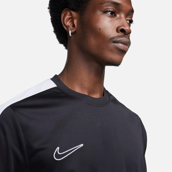 Nike Academy Tränings T-Shirt för herrar (Svart/vit) - Image 3