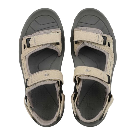 Karrimor Leren sandalen voor heren met Antibes-logo (Beige) - Image 3