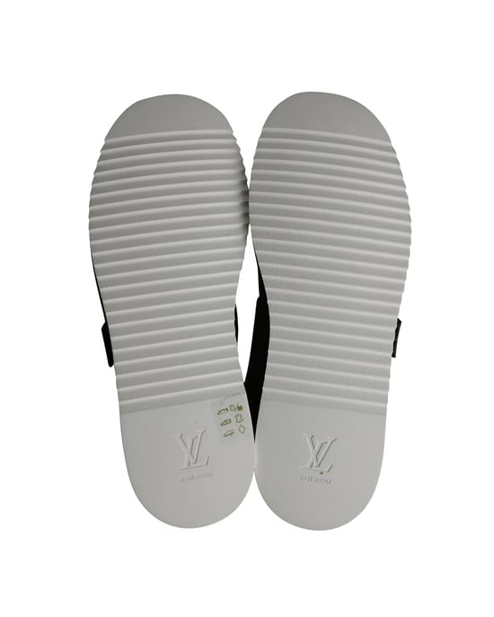 Louis Vuitton Cosy Slip-On Muilen in Bruin Suède Kalfsleer - Image 5