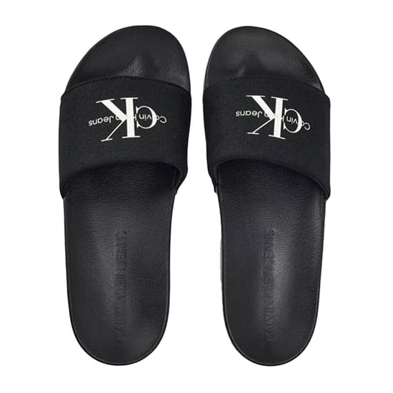 Calvin Klein Dames/Dames Jeans Logo Sliders (Zwart) - Image 3