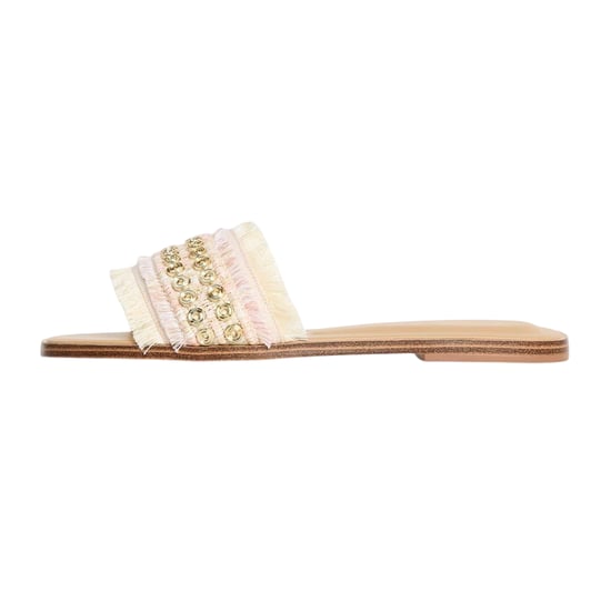Aldo Womens/Ladies Nalani Embellished Flat Slides (Neutral) - Image 2