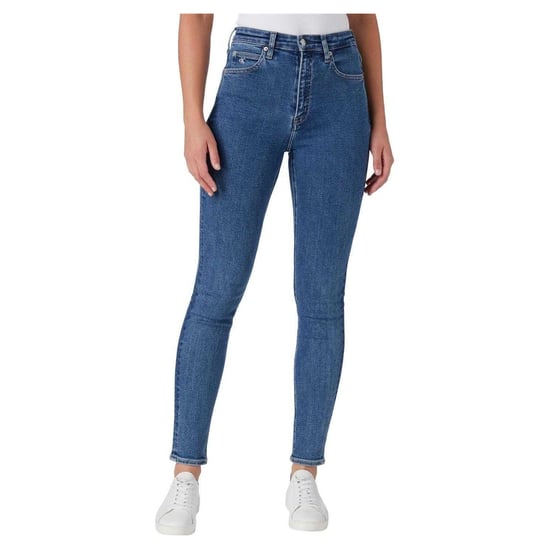 Calvin Klein Dames/Dames High Rise Skinny Jeans (Middenblauw) - Image 1