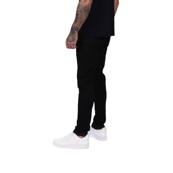 Firetrap Mens Denim Skinny Jeans (Black) - Image 4