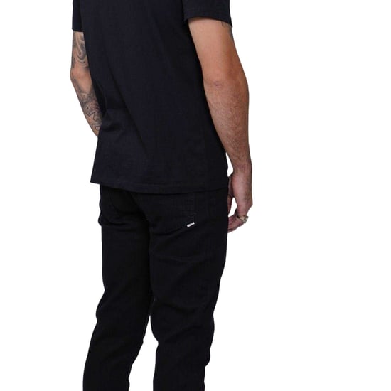 Firetrap Mens Denim Skinny Jeans (Black) - Image 5