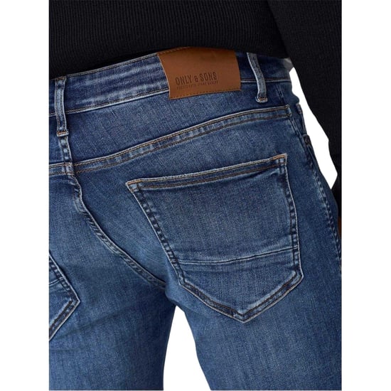 Only and Sons Mens Skinny Jeans (Blue Denim) - Image 4
