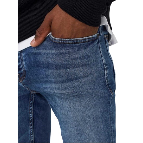 Only and Sons Mens Skinny Jeans (Blue Denim) - Image 5