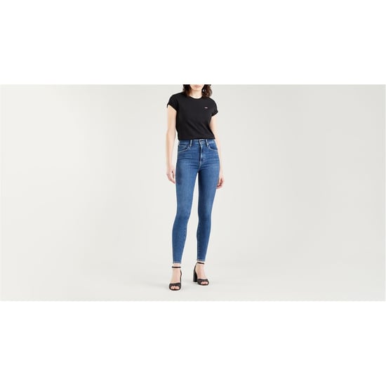 Levis Dames/Dames Mile High Super Skinny Jeans in katoenmix (Denim) - Image 3