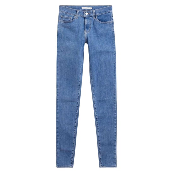 Levis Dames/Dames 710 Super Skinny Jeans (Blauw) - Image 2