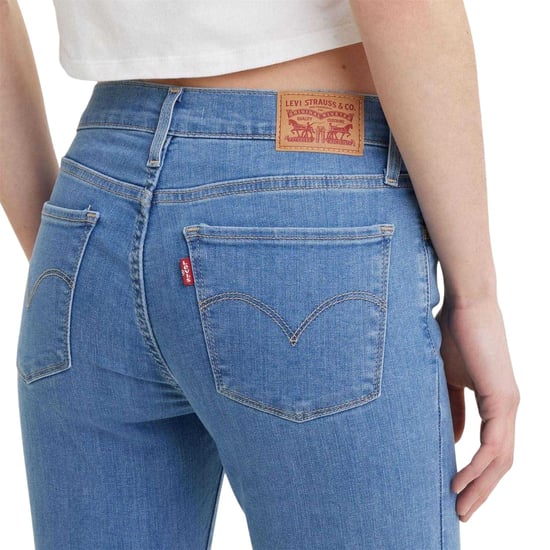 Levis Dames/Dames 710 Super Skinny Jeans (Blauw) - Image 4