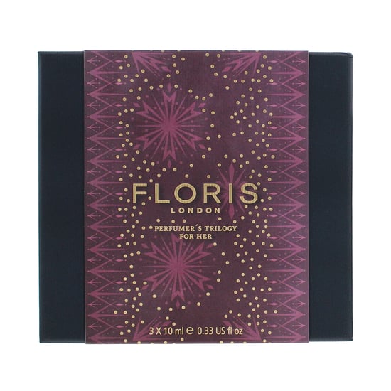 Floris Eau de Toilette 3 x 10ml Gift Set White Rose, Lily, Bouquet De La Reine - Image 3