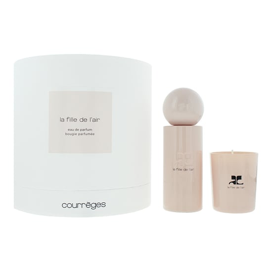 Courreges La Fille De L'air Eau de Parfum 100ml + Candle 75g Gift Set Unisex - Image 1
