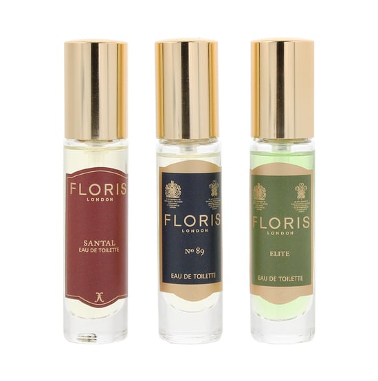 Floris Perfumers Trilogy for Him 3 x 10ml Gift Set No.89, Elite + Santal - Image 2