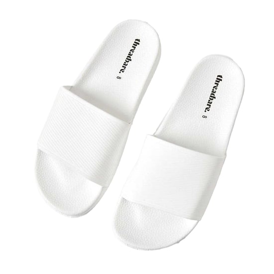 Threadbare Arlo-slippers voor heren (Wit) - Image 3