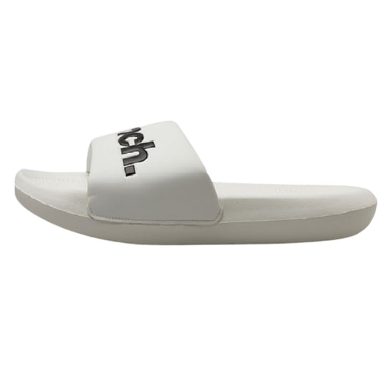 Bench Unisex Adult Logo Bedrukte Synthetisch Rubber Casual Slides (Wit) - Image 1