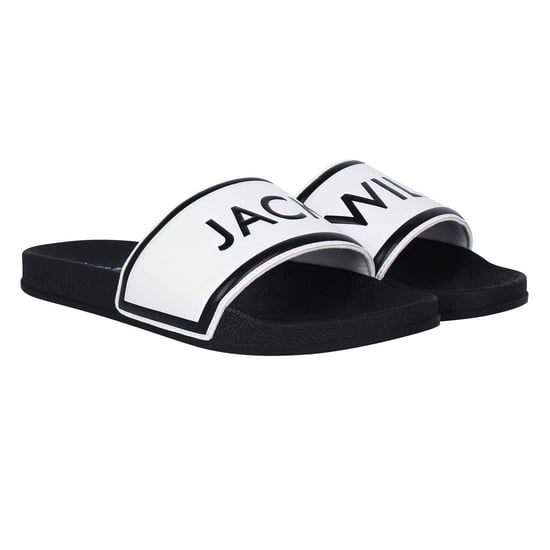 Jack Wills Sliders met herenlogo (Wit, Zwart) - Image 3
