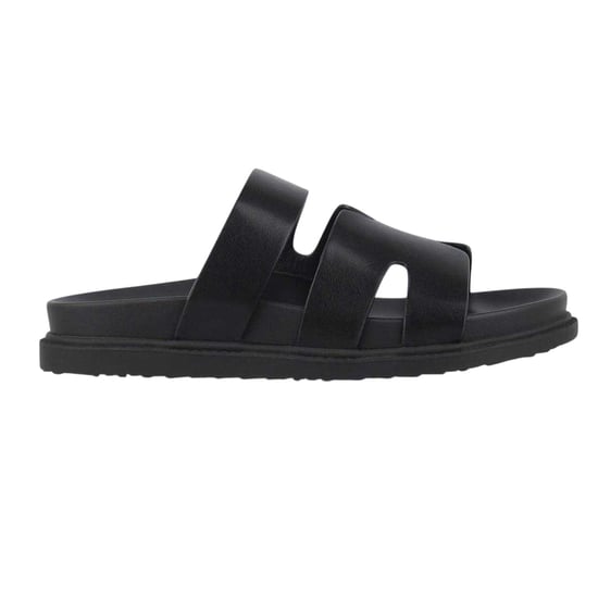 Miso Womens/Ladies Leather Slide (Black) - Image 1