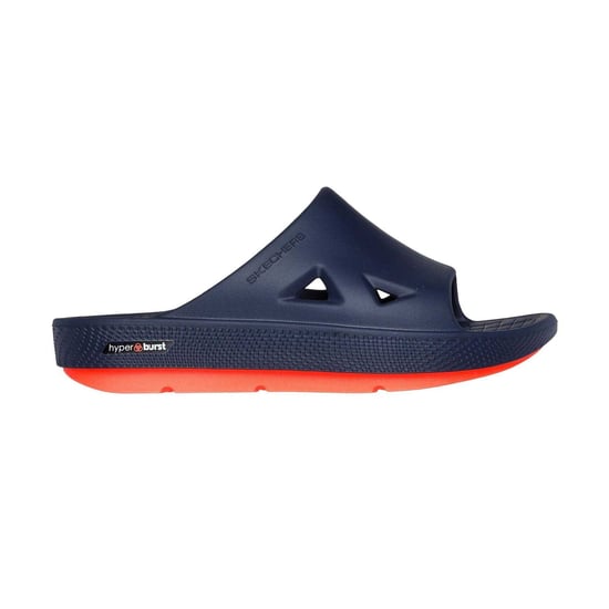 Skechers Arch Fit-slippers voor heren (Marine/Coraal) - Image 1