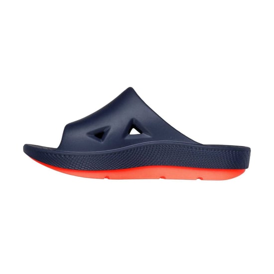 Skechers Arch Fit-slippers voor heren (Marine/Coraal) - Image 2